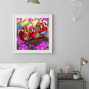 5D Mosaic Rhinestone Picture Drawing Animals Full Round Drill Diamond Painting