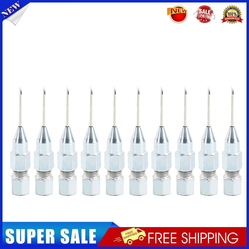 Grease Gun Needle Tip Gun Head Hose Tube Butter Machine Mouth Adapter (10x)