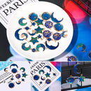 Sky Stars Moon Pendant Material DIY Earrings Dangle Charms Jewelry Pendants
