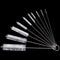 #A 10pcs Straw Cleaning Brush Reusable Stainless Steel Drinking Straw Cleaners