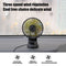 F402 Car Truck Fan with Suction Cup USB Powered 3-Speed Dashboard Desk Fan
