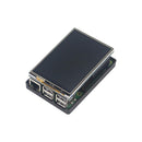 JUNERAIN 3.5 Zoll LCD HDMI Display Touch Screen + ABS Gehäuse für Raspberry Pi 3