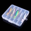 5pcs Floating Popper Fishing Lure Pencil Artificial Hard Swimbait Tackles