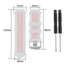 Adjustable Soft Silicone Sports Watch Band Bracelet for Garmin Forerunner 9