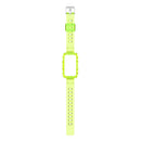 TPU Transparent Strap for HUAWEI HONOR Band 6 Soft Wristband Belt (Yellow) Newly