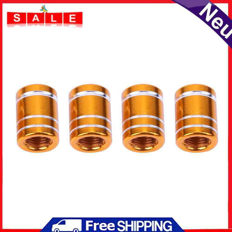 4pcs/Set Car Motorcycle Tires Valve Tires Stem Air Caps Covers Theftpr