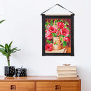 DIY Diamond Painting Wall Hanging Decor Poster Photo Frame Accessory (33cm)