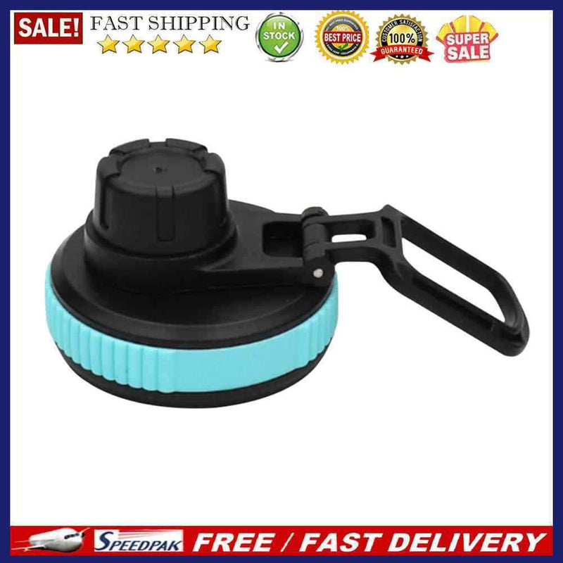 Portable Wide Mouth Water Bottle Straw Flip Lid Drinkware Cover for Hydro F