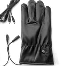 Electric Heating Glove PU Leather Winter Heated Gloves Men Women for Cycling Ski