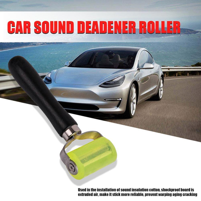 Car Sound Deadener Application Rolling Wheel Roller Auto Accessories (L) Newly