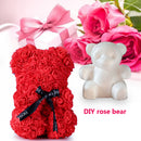 Valentines DIY Flower Bear Styrofoam Foam Mould Party Home Decor (15cm) Newly