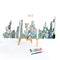 3 Panel Cactus Colouring Oil Canvas Picture DIY Handpainted Paint By Numbers Kit