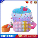 Silicone Push Bubble Pocket Money Wallet Autism Needs Boys Girls Birthday G