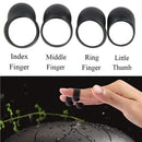 4pcs Steel Tongue Drum Finger Picks Silicone Rubber Handpan Finger Sleeves Newly