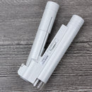 100X Pocket Microscope LED Lamp Light Jewelry Loupe Magnifier with Leather Case