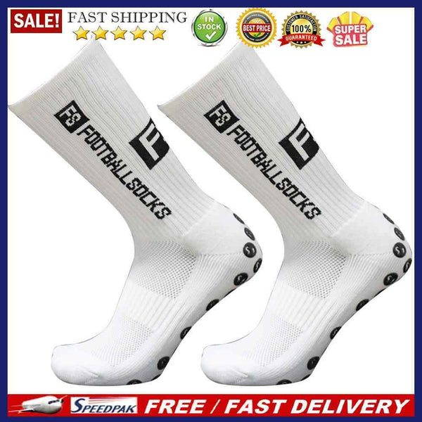 Non Slip Round Silicone Unisex Football Sock Training Dispensing Sport Stocki