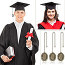 Graduation Cap Tassel DIY Memorial Photo Uniforms Student Pendant (Bronze)