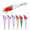 Luminous Wood Shrimp Fishing Lures 12cm 14.3g Artificial Bait (Red White)