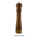 Ceramic Core Solid Wood Manual Grinder Salt Pepper Mill Spice Jar (10inch)