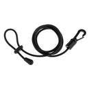 Kayak Canoe Paddle Leash Clip Fishing Rod Tether Holder