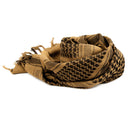 Arab Keffiyeh Shemagh Shawl Scarves Warm Windproof Sports Bandanas (Khaki)