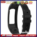Multicolor Large Wrist Strap Replacement for Garmin Vivofit 1/2 (Black)