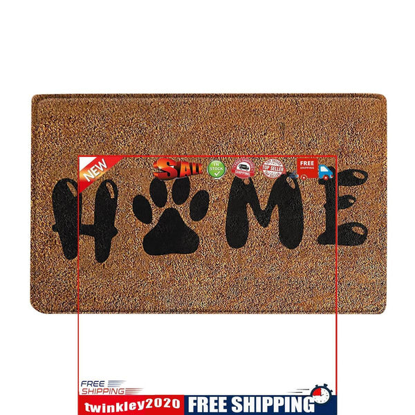 Cute Animal Letter Entrance Rugs Non-Slip Front Doormats Indoor Outdoor (1)