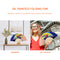 Folding Fans Eagle Pattern DIY Painting By Numbers Fans Art Home Decor for Gifts