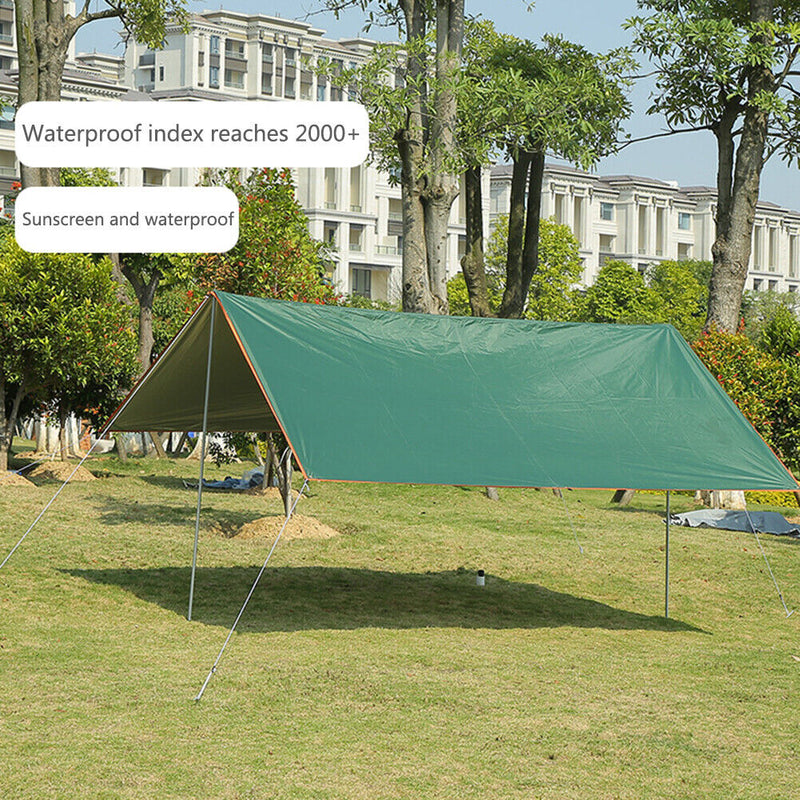 Waterproof Awning Tarp Tent Outdoor Camping Canopy Beach Picnic Sun Shelter