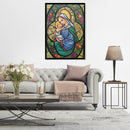 5D Warm Mother Child DIY Embroidery Full Round Drill Diamond Painting Ornaments