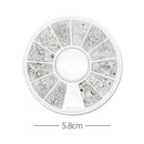 Rivet Mixed Size DIY Manicure Chain Beads Hollow Metal Moon Star Nail Studs