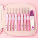 Set with Case Knit Weave Knitting Needles Assorted Crochet Hook Yarn Needles