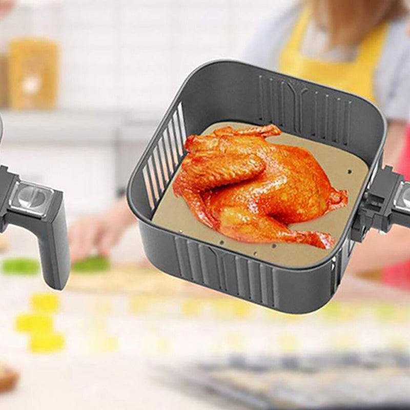 Air Fryer Parchment Paper Liners Non-Stick Mat Square Air Fryer Sheets