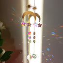 Crystal  Star Moon Sun Hanging Metal Pendant Home Decor (34)