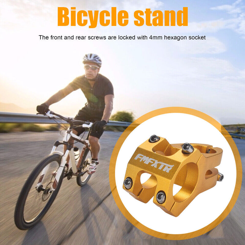 Bicycle Stem 31.8mm Aluminum MTB Road Bike Short Handlebar Stem Cycling Parts