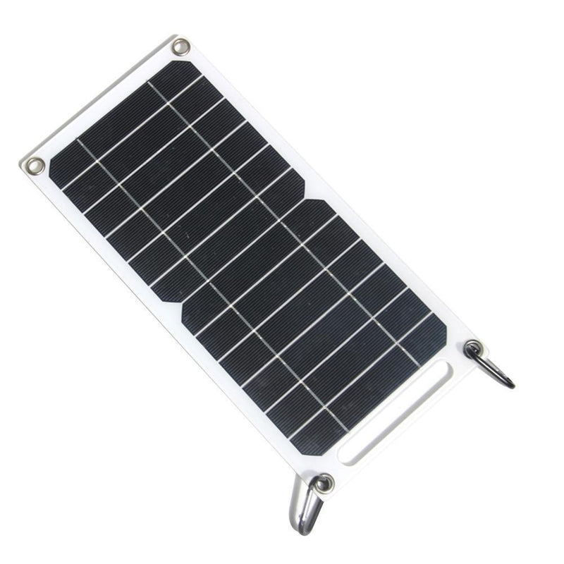 USB Solar Panel Outdoor 6W 5V Travel Solar Charger Generator Power Bank