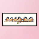 Partial Cross Stitch Branch Animal 11CT Counted DIY Embroidery Home Decoratio