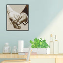 14CT Full Cross Stitch Hand in Hand Stamped DIY Cotton Thread Printed Needlework