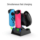 Charger Dock for Nintendo Switch NS/Switch OLED/Joy-Con Controller (Black) Newly