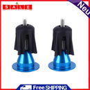 Two Pair Bike Bicycle Aluminum Handlebar Grips Handle Bar Cap Blue