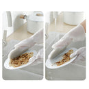 Rubber Cleaning Tool Household Gloves Silicone Brushes Dishwashing Gloves