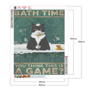 Cow Cat Poster Diamond Painting Kits Full Round Drill Wall Decor Art Craft