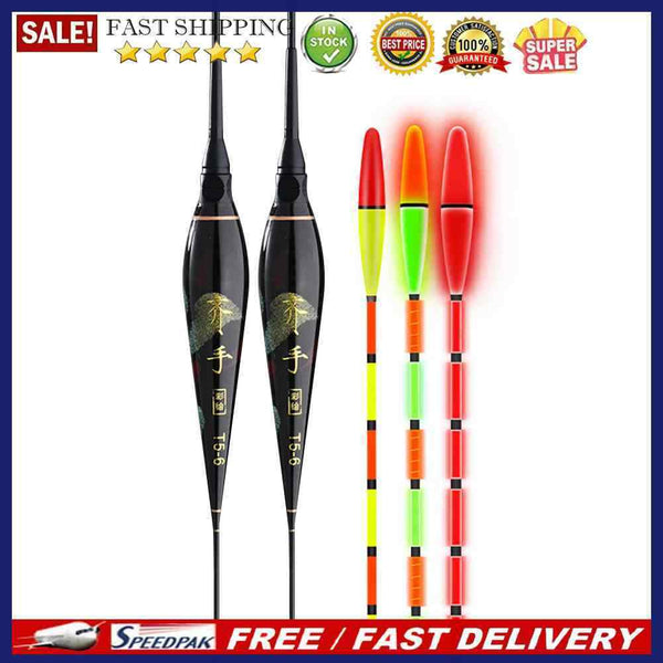 Color Changing Electric Fishing Floats Luminous Thickened Fishing Buoy Bobber