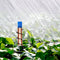 Spiral Rain Gauge Copper Rain Meter for Outdoor Garden Rain Gauge Float Measure