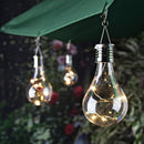 5 LED Waterproof Solar Rotatable Garden Camping Hanging Lamp Light Bulb De hot.