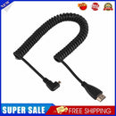 Right Angled 90 Degree Micro HDMI-compatible to HDMI-compatible Cable Teles