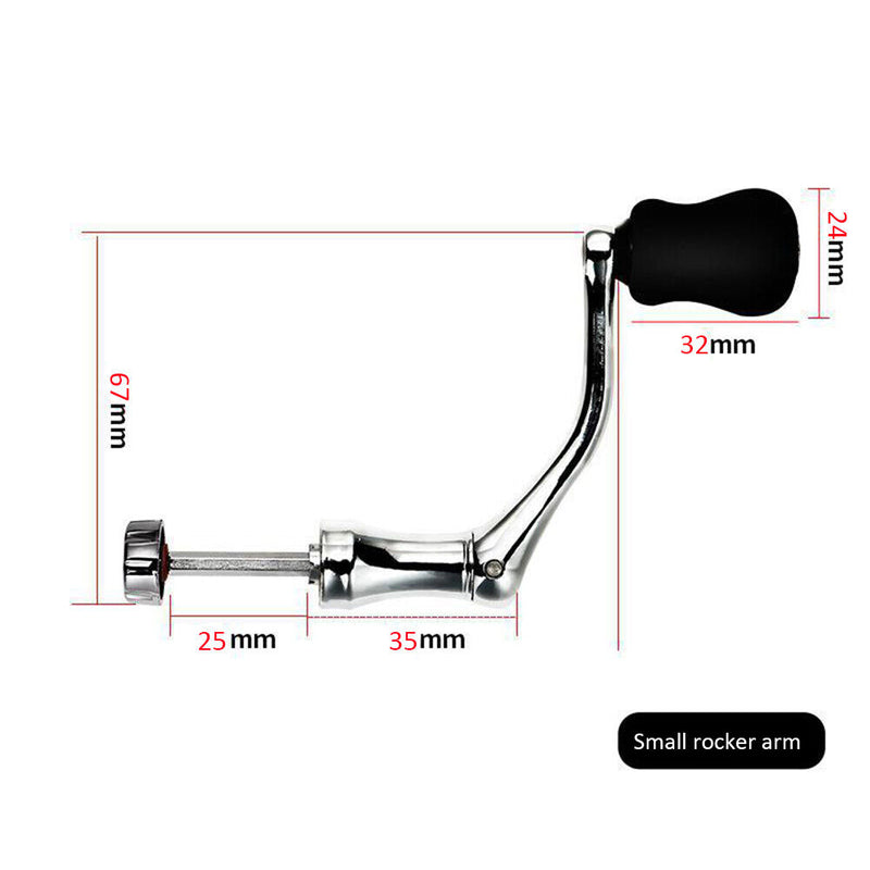Universal Fishing Reels Rock Arms Metal Fishing Wheels Rocks Arm Accessorie