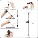 Path Lawn Landscape Outdoor Decoration Garden Lamp LED Solar Light Spot Lamp