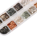 Charms Shimmer Glitter Nail Sequins Nail Stone Mica Marble Abalone Shell Flake