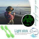 10pcs Fishing Glow Stick Clip Fluorescent Light Sticks Night Fishing Clip o
